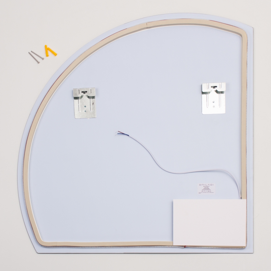 Brilagi - LED καθρέφτης μπάνιου QUARTIERE LED/25W/230V 70x75 cm IP44 CRI 90 ρυθμιζόμενος + CCT