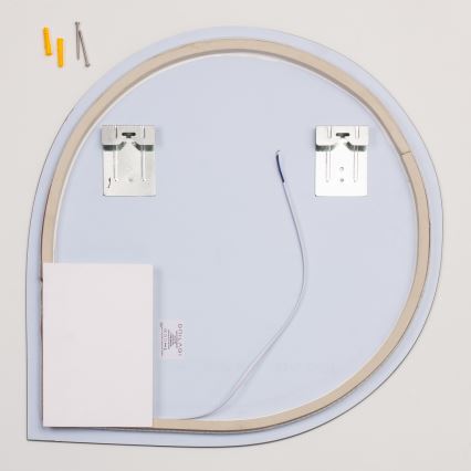 Brilagi - LED καθρέφτης μπάνιου RICADI LED/19W/230V 60x60 cm IP44 CRI 90 ρυθμιζόμενος + CCT