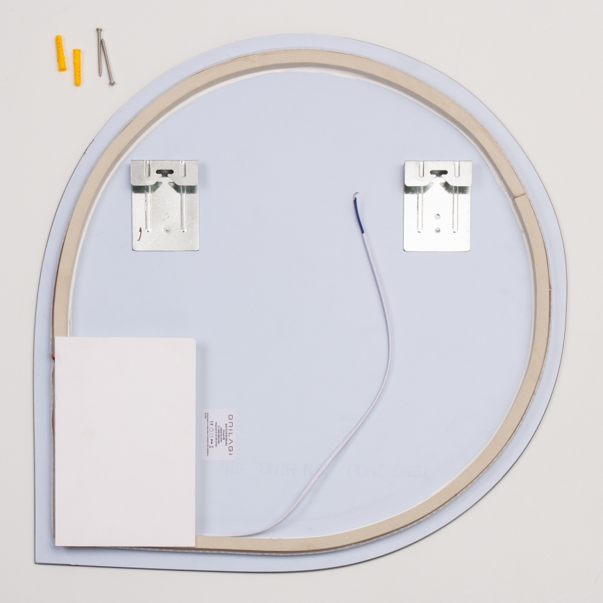 Brilagi - LED καθρέφτης μπάνιου RICADI LED/19W/230V 60x60 cm IP44 CRI 90 ρυθμιζόμενος + CCT