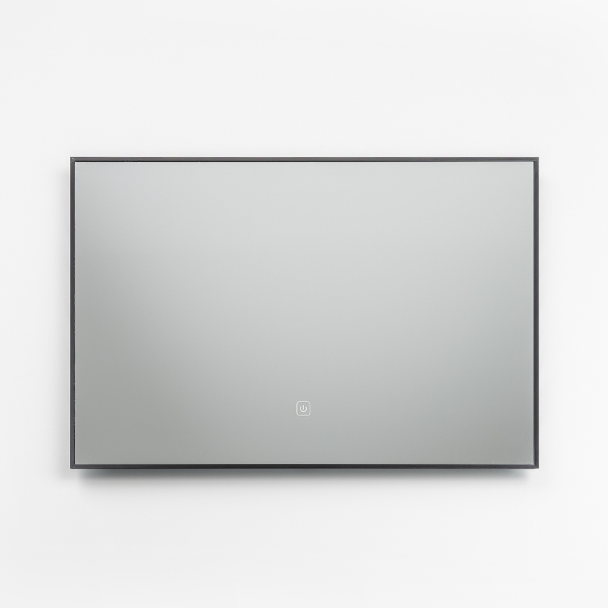 Brilagi - Καθρέφτης μπάνιου LED SUELLO LED/20W/230V 40x60 cm μαύρος IP44 CRI 90 ρυθμιζόμενος + CCT