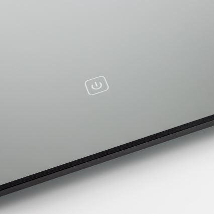 Brilagi - LED καθρέφτης μπάνιου SUELLO LED/28W/230V 60x80 cm μαύρος IP44 CRI 90 ρυθμιζόμενος + CCT