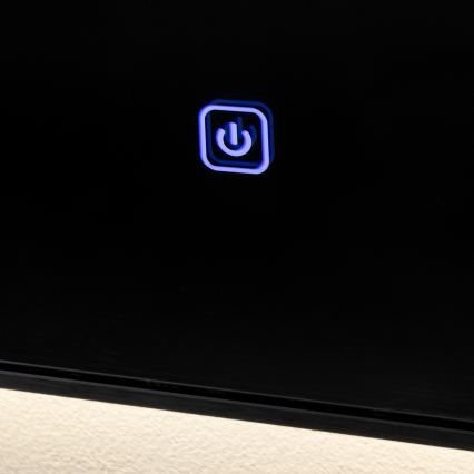 Brilagi - LED Καθρέφτης μπάνιου SUELLO LED/30W/230V 60x90 cm μαύρος IP44 CRI 90 ρυθμιζόμενος + CCT