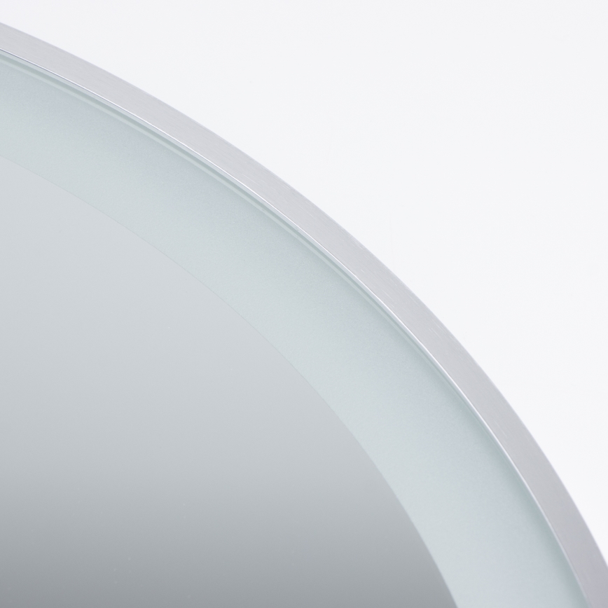 Brilagi - LED καθρέφτης μπάνιου TORINO LED/19W/230V Ø 60 cm ασημί IP44 CRI 90 ρυθμιζόμενος + CCT