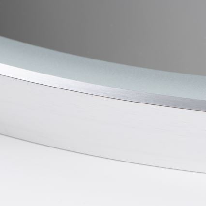 Brilagi - LED καθρέφτης μπάνιου TORINO LED/19W/230V Ø 60 cm ασημί IP44 CRI 90 ρυθμιζόμενος + CCT