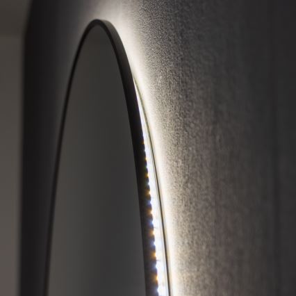 Brilagi - LED Καθρέφτης μπάνιου VENA BLACK LED/26W/230V pr. 80 cm IP44 CRI 90 με ρύθμιση φωτεινότητας + CCT