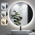 BRILAGI - LED Καθρέφτης μπάνιου VENA BLACK LED/26W/230V pr. 80 cm IP44 CRI 90 με ρύθμιση φωτεινότητας + CCT