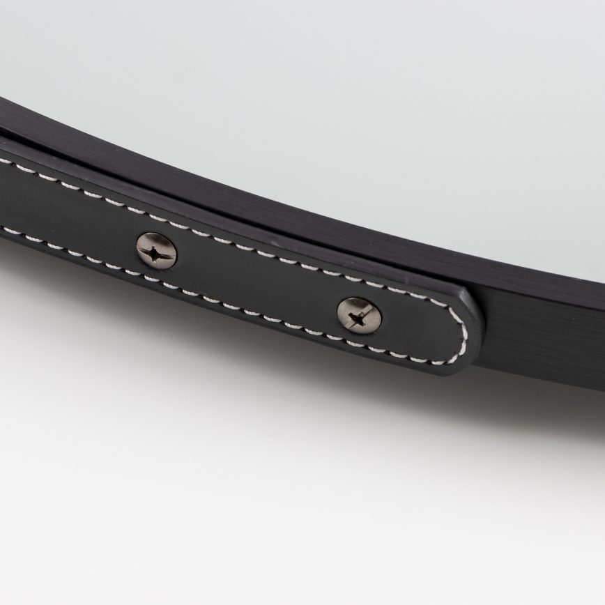 Brilagi - LED καθρέφτης μπάνιου VERESE LED/19W/230V Ø 60 cm μαύρος IP44 CRI 90 ρυθμιζόμενος + CCT