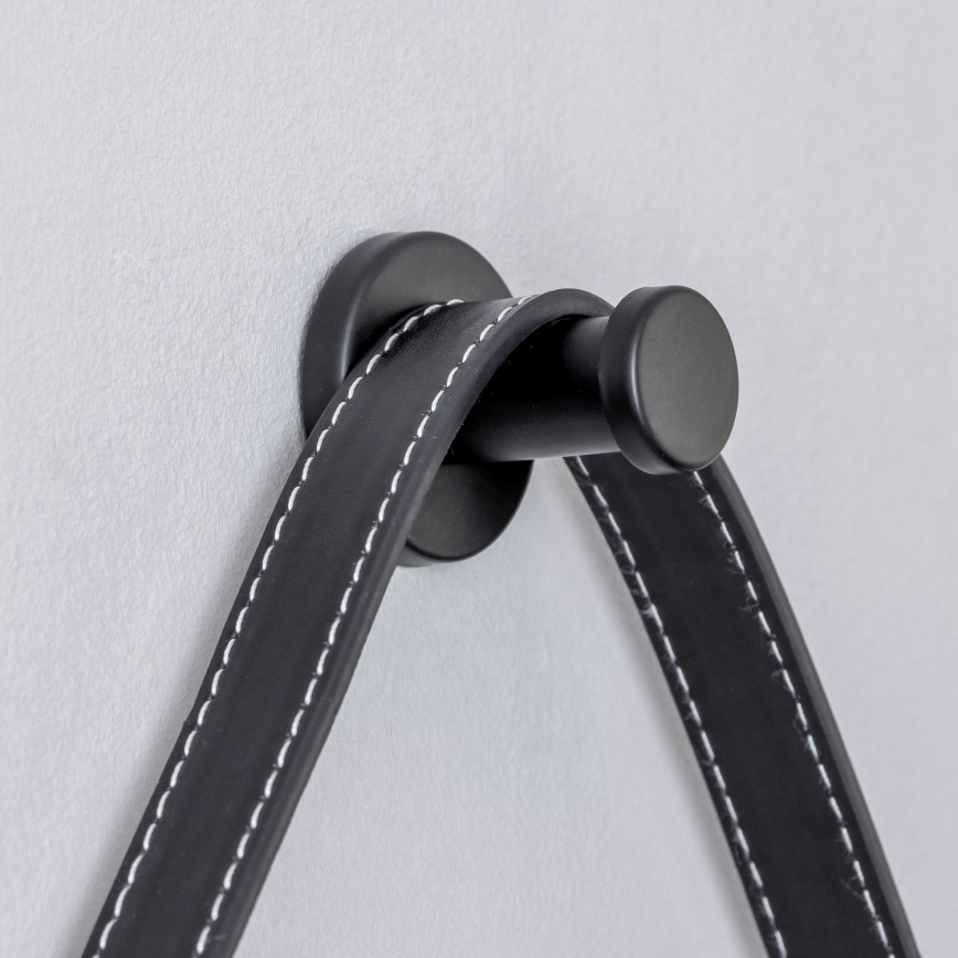 Brilagi - LED καθρέφτης μπάνιου VERESE LED/19W/230V Ø 60 cm μαύρος IP44 CRI 90 ρυθμιζόμενος + CCT