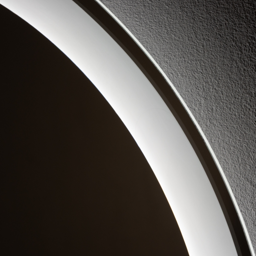 Brilagi - LED θερμαινόμενος καθρέφτης μπάνιου AVA ECO LED/11,5W/230V διάμ. 60 cm IP44 CRI 90 ρυθμιζόμενος + CCT