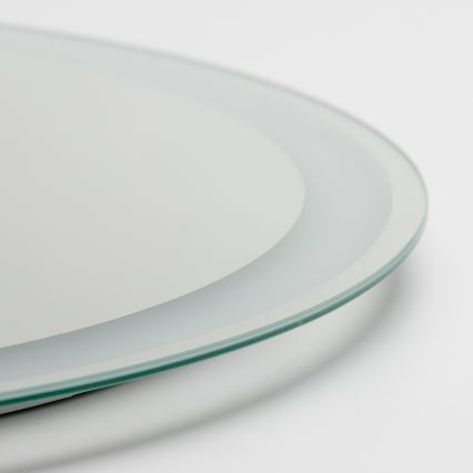 Brilagi - LED θερμαινόμενος καθρέφτης μπάνιου AVA ECO LED/11,5W/230V διάμ. 60 cm IP44 CRI 90 ρυθμιζόμενος + CCT