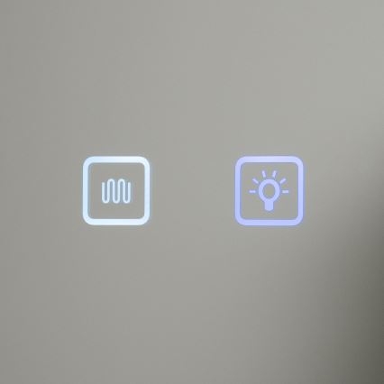 BRILAGI - LED Καθρέφτης-ντουλάπι μπάνιου με ενσωματωμένο φωτισμό AVOLA SINGLE 75x70 cm