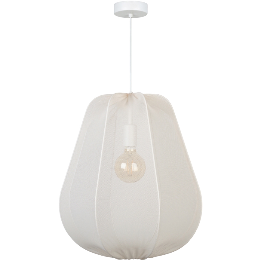 Brilagi - LED κρεμαστό φωτιστικό ARVEN με καλώδιο 1xE27/8W/230V Ø 37 cm λευκό