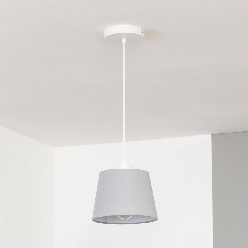 Brilagi - LED κρεμαστό φωτιστικό CERIA, 1xE27/40W/230V, διάμ. 20,5 cm, γκρι