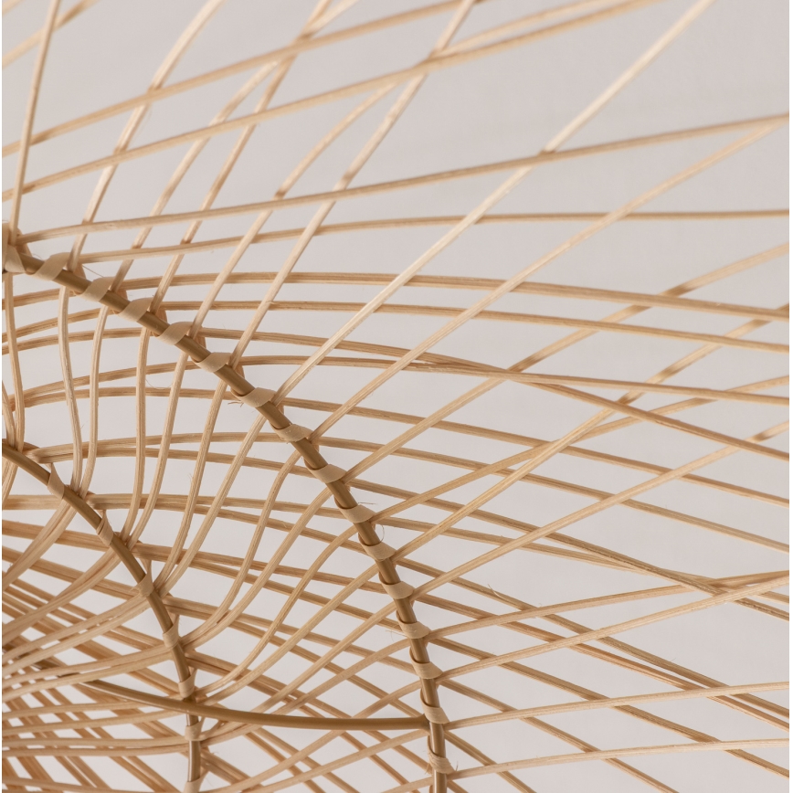 Brilagi - LED κρεμαστό φωτιστικό CERIA BOHO με καλώδιο 1xE27/40W/230V διάμ. 70 cm μπαμπού