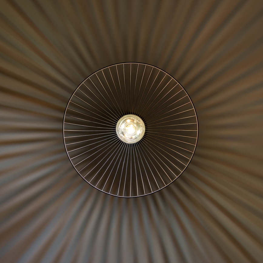 Brilagi - LED κρεμαστό φωτιστικό CERIA WIRE 1xE27/40W/230V Ø 26 cm μαύρο