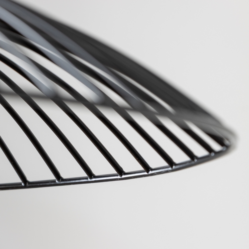 Brilagi - LED κρεμαστό φωτιστικό CERIA WIRE 1xE27/40W/230V Ø 26 cm μαύρο