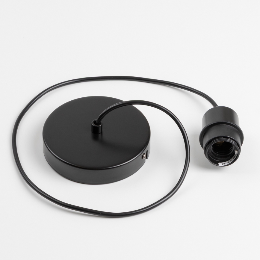 Brilagi - LED κρεμαστό φωτιστικό CERIA WIRE 1xE27/40W/230V Ø 26 cm μαύρο