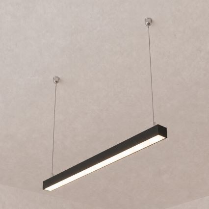 Brilagi - Κρεμαστό φωτιστικό LED FULLDAY LED/10/15/20W/230V 2700/4000/6000K 60 cm μαύρο