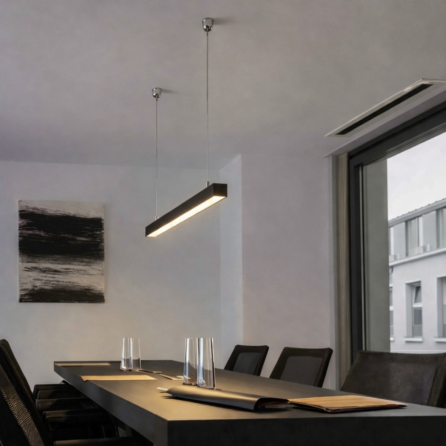 Brilagi - Κρεμαστό φωτιστικό LED FULLDAY LED/10/15/20W/230V 2700/4000/6000K 60 cm μαύρο