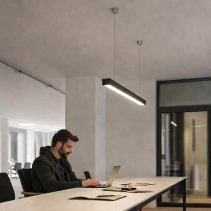 Brilagi - Κρεμαστό φωτιστικό LED FULLDAY LED/10/15/20W/230V 2700/4000/6000K 60 cm μαύρο