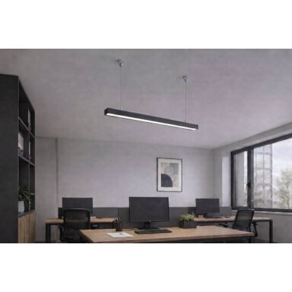 Brilagi - Κρεμαστό φωτιστικό LED FULLDAY LED/10/15/20W/230V 2700/4000/6000K 60 cm μαύρο
