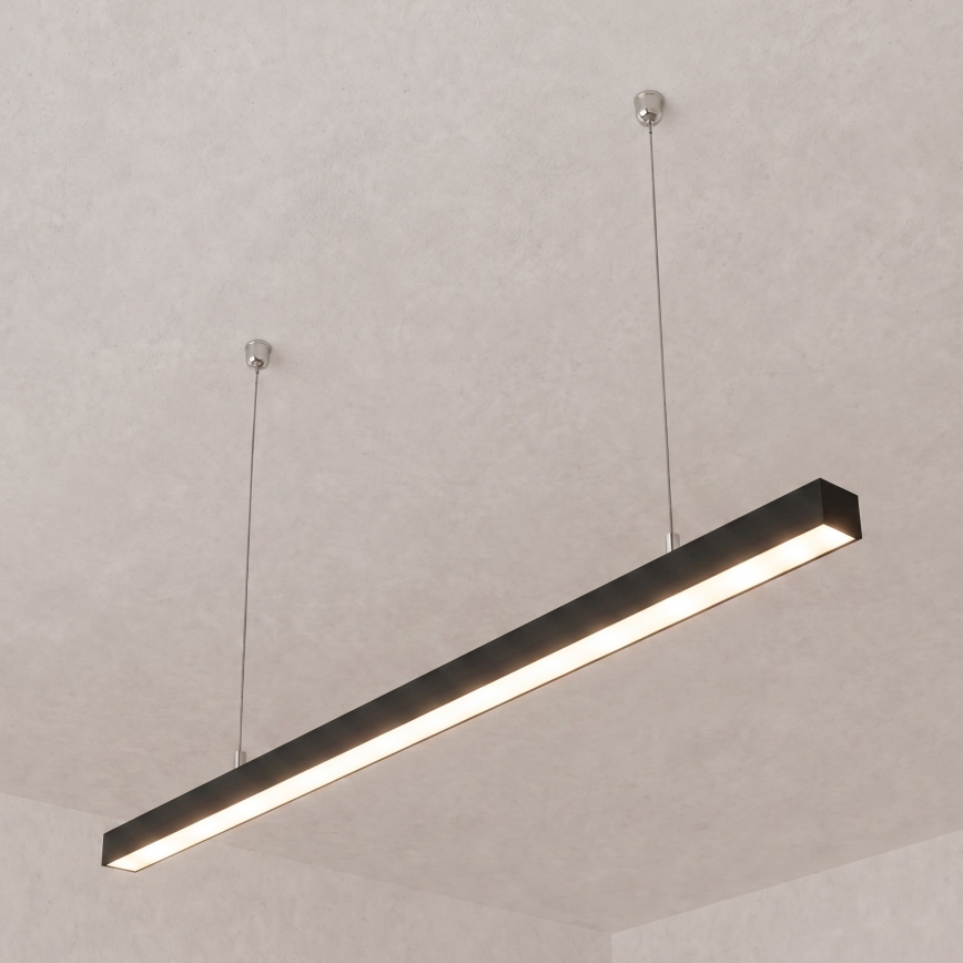 Brilagi - Κρεμαστό φωτιστικό LED FULLDAY LED/30/40/50W/230V 2700/4000/6000K 150 cm μαύρο