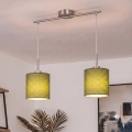 Brilagi - LED κρεμαστό φωτιστικό NUBILA σε καλώδιο, 2xE27/60W/230V, πράσινο