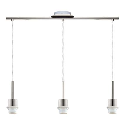 Brilagi - LED κρεμαστό φωτιστικό NUBILA σε καλώδιο 3xE27/60W/230V κόκκινο