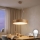 Brilagi - LED κρεμαστό φωτιστικό σε καλώδιο CARVALHO MODERN 3xE27/60W/230V δρυς Ø 47,5 εκ.