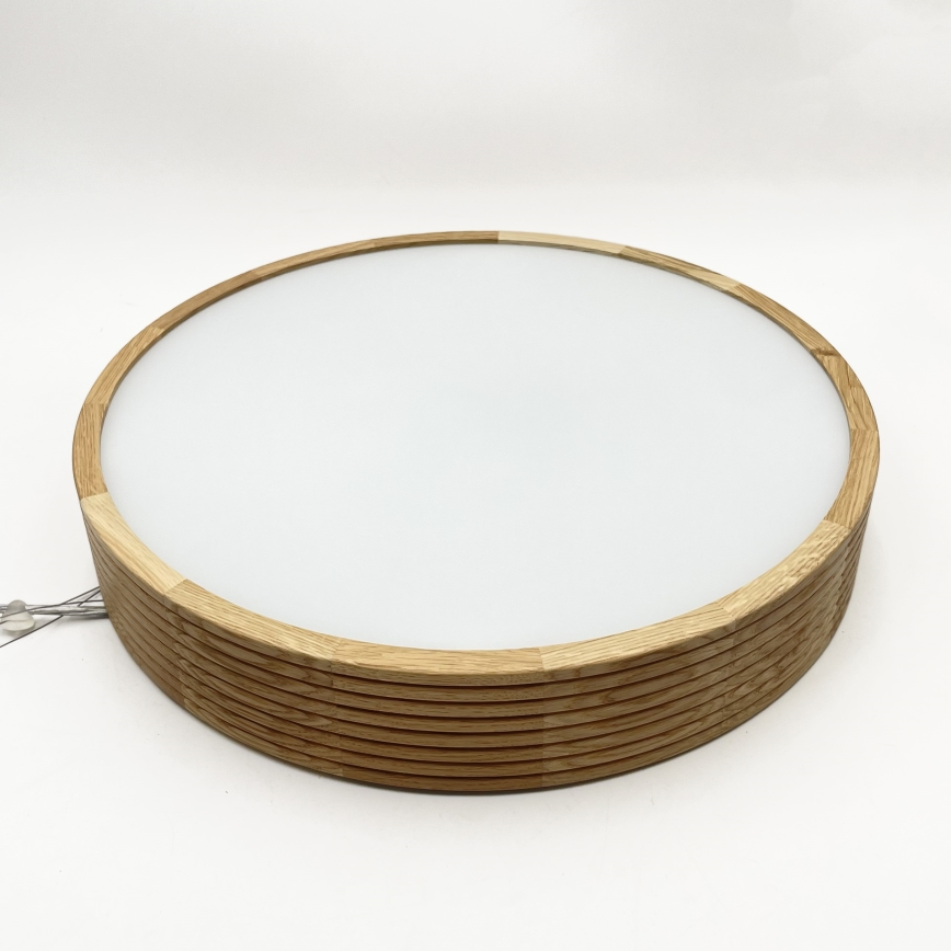Brilagi - LED κρεμαστό φωτιστικό σε καλώδιο CARVALHO MODERN 3xE27/60W/230V δρυς Ø 47,5 εκ.