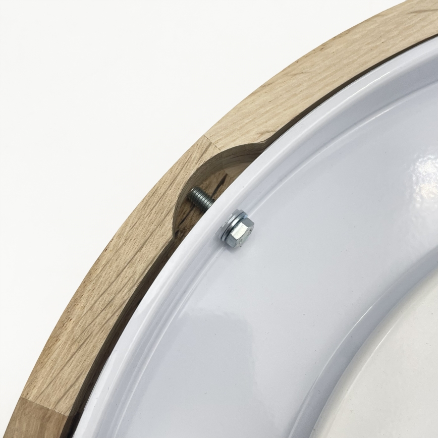 Brilagi - LED κρεμαστό φωτιστικό σε καλώδιο CARVALHO MODERN 3xE27/60W/230V δρυς Ø 47,5 εκ.