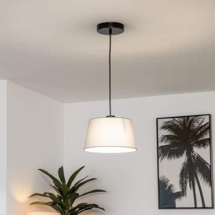 Brilagi - LED κρεμαστό φωτιστικό σε καλώδιο CERIA 1xE27/40W/230V Ø 25 cm γκρι