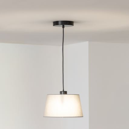 Brilagi - LED κρεμαστό φωτιστικό σε καλώδιο CERIA 1xE27/40W/230V Ø 25 cm γκρι