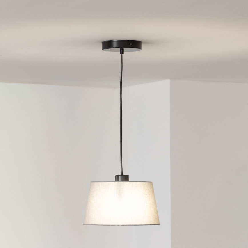 Brilagi - LED κρεμαστό φωτιστικό σε καλώδιο CERIA 1xE27/40W/230V Ø 25 cm γκρι