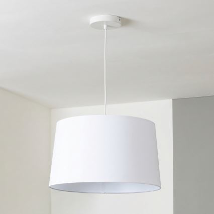 Brilagi - LED κρεμαστό φωτιστικό σε καλώδιο CERIA 1xE27/40W/230V διάμ. 45 cm λευκό