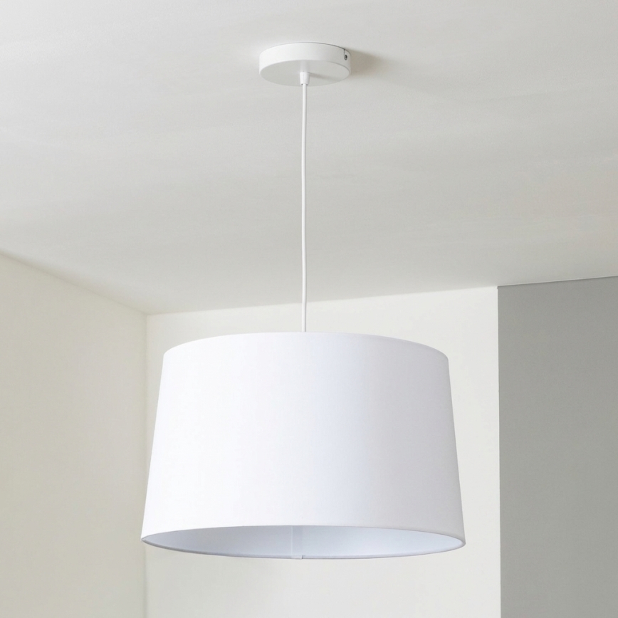 Brilagi - LED κρεμαστό φωτιστικό σε καλώδιο CERIA 1xE27/40W/230V διάμ. 45 cm λευκό