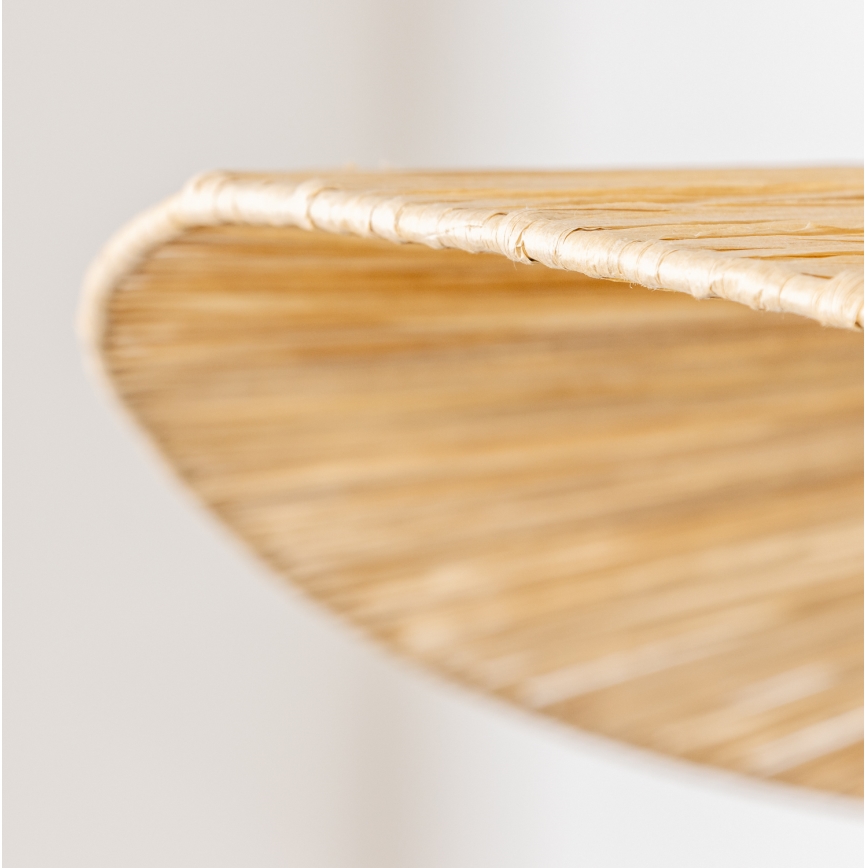 Brilagi - LED κρεμαστό φωτιστικό σε καλώδιο CERIA BOHO 1xE27/40W/230V Ø 80 cm ραφία