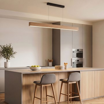 BRILAGI - LED Κρεμαστό φωτιστικό σε καλώδιο GARDALINE LED/90W/230V δρυς