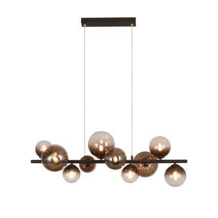 Brilagi - LED Κρεμαστό Φωτιστικό σε Καλώδιο MILLA 10xG9/3W/230V καφέ/καπνιστό καφέ