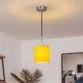 Brilagi - LED κρεμαστό φωτιστικό σε καλώδιο NUBILA 1xE27/60W/230V Ø 14 cm μαύρο/κίτρινο