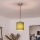 Brilagi - LED κρεμαστό φωτιστικό σε καλώδιο NUBILA 1xE27/60W/230V διάμ. 14 εκ. κόκκινο/πράσινο