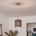Brilagi - LED κρεμαστό φωτιστικό σε καλώδιο NUBILA 1xE27/60W/230V, διάμετρος 14 εκ., χρώμα ανθρακί