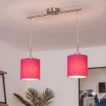 Brilagi - LED Κρεμαστό Φωτιστικό σε Καλώδιο NUBILA 2xE27/60W/230V ροζ