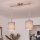 Brilagi - LED κρεμαστό φωτιστικό σε καλώδιο NUBILA 2xE27/60W/230V γκρι
