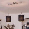 Brilagi - LED κρεμαστό φωτιστικό σε καλώδιο NUBILA 2xE27/60W/230V μαύρο