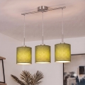Brilagi - LED κρεμαστό φωτιστικό σε καλώδιο NUBILA 3xE27/60W/230V πράσινο