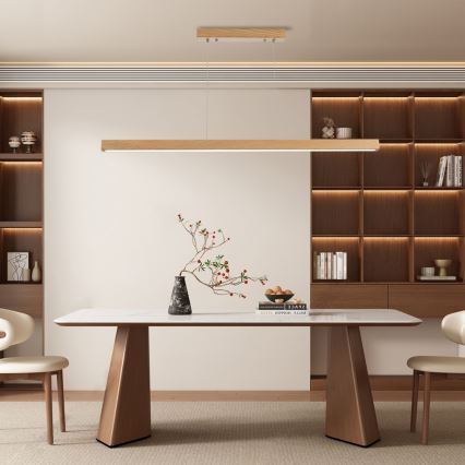 Brilagi - LED κρεμαστό φωτιστικό σε καλώδιο OAK LED/30W/230V 3000/4500/6000K δρυς