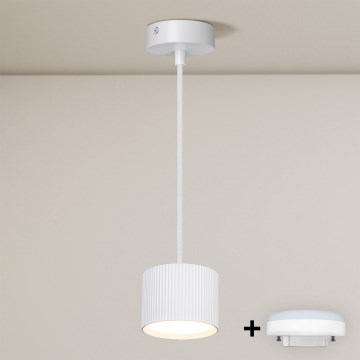 BRILAGI - LED Κρεμαστό φωτιστικό σε καλώδιο STRIPY 1xGX53/15W/230V pr. 82 mm λευκό