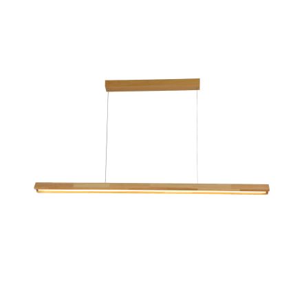 Brilagi - LED κρεμαστό φωτιστικό σε καλώδιο UMEA WOOD LED/30W/230V 120 cm καουτσουκόξυλο