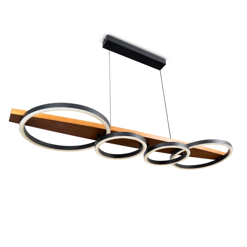 BRILAGI - LED κρεμαστό φωτιστικό PLANK σε καλώδιο LED/35W/230V 4000K 30x100 cm ξύλινο